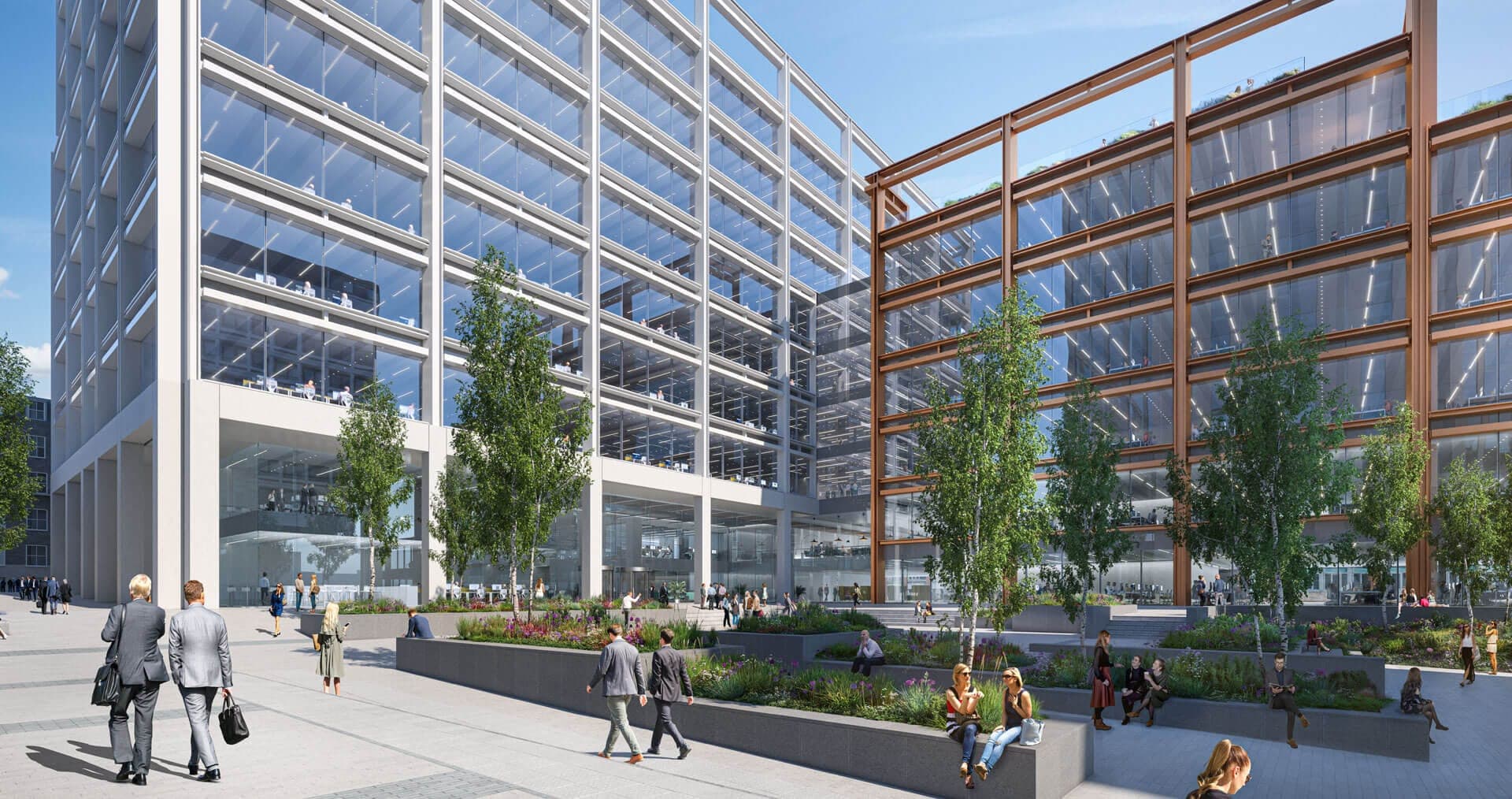 Exterior view of the Pilgrim Place development